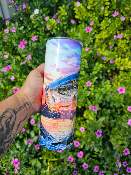 I Rather Be Fishing Tumbler