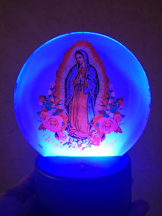 Virgen De Guadalupe Night Light